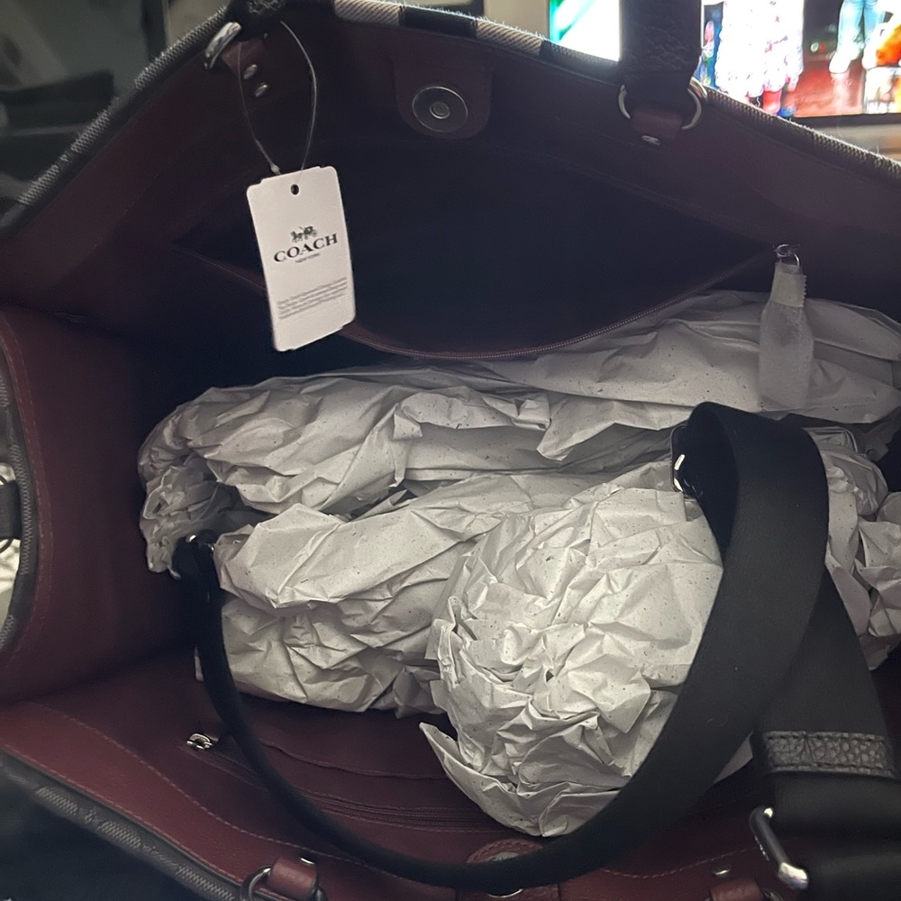Large Coach Tote - Picture 3 of 3